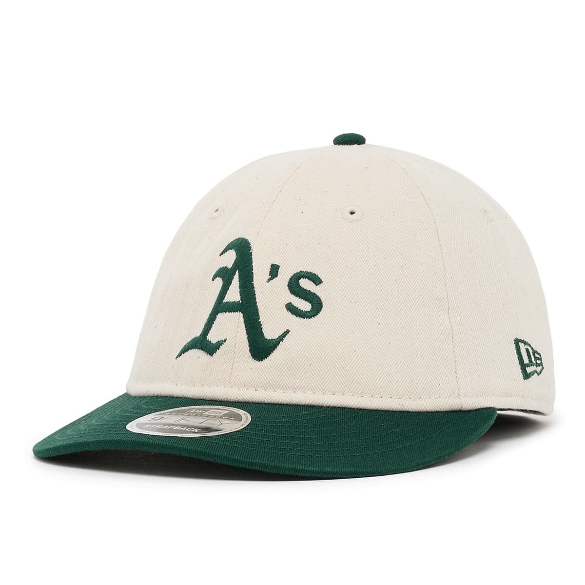 Americana Herringbone 9Fifty Retro Crown Athletics by New Era