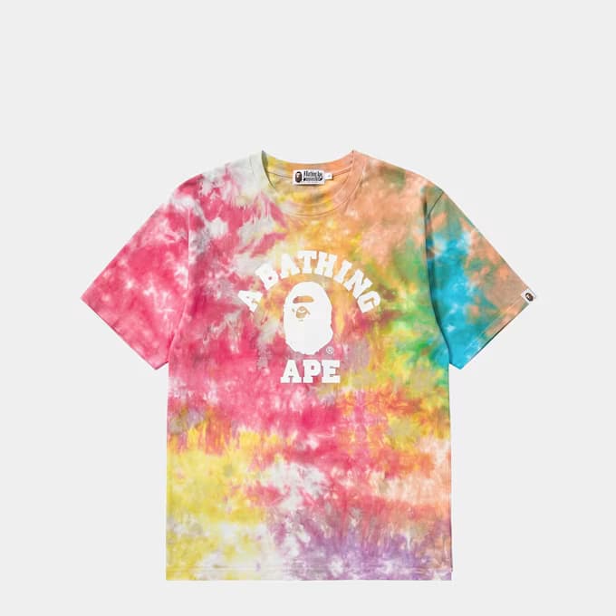 Tie Dyed College Relaxed Fit Tee 5