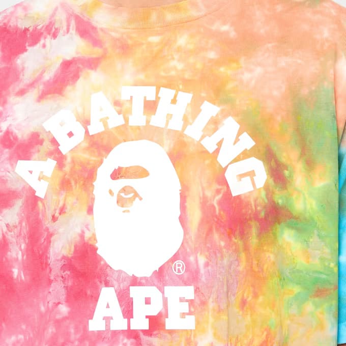 Tie Dyed College Relaxed Fit Tee 7