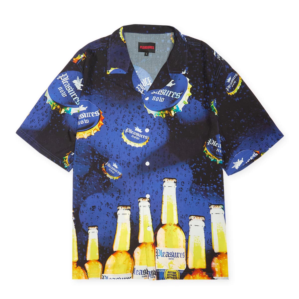 Cerveza Camp Shirt by Pleasures