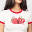 Wmns Strawberry Ringer Tee 4