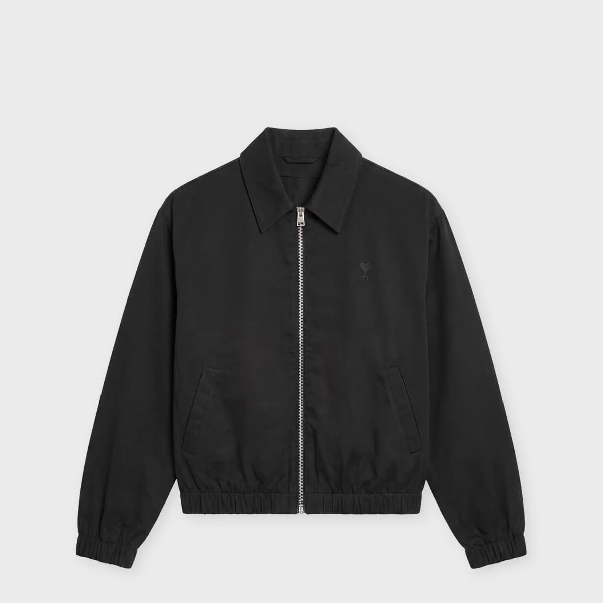 Ami De Coeur Padded Zipped Jacket by AMI Paris