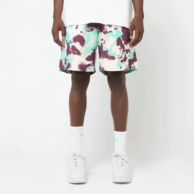 Map Camo Regular Fit Beach Shorts 9