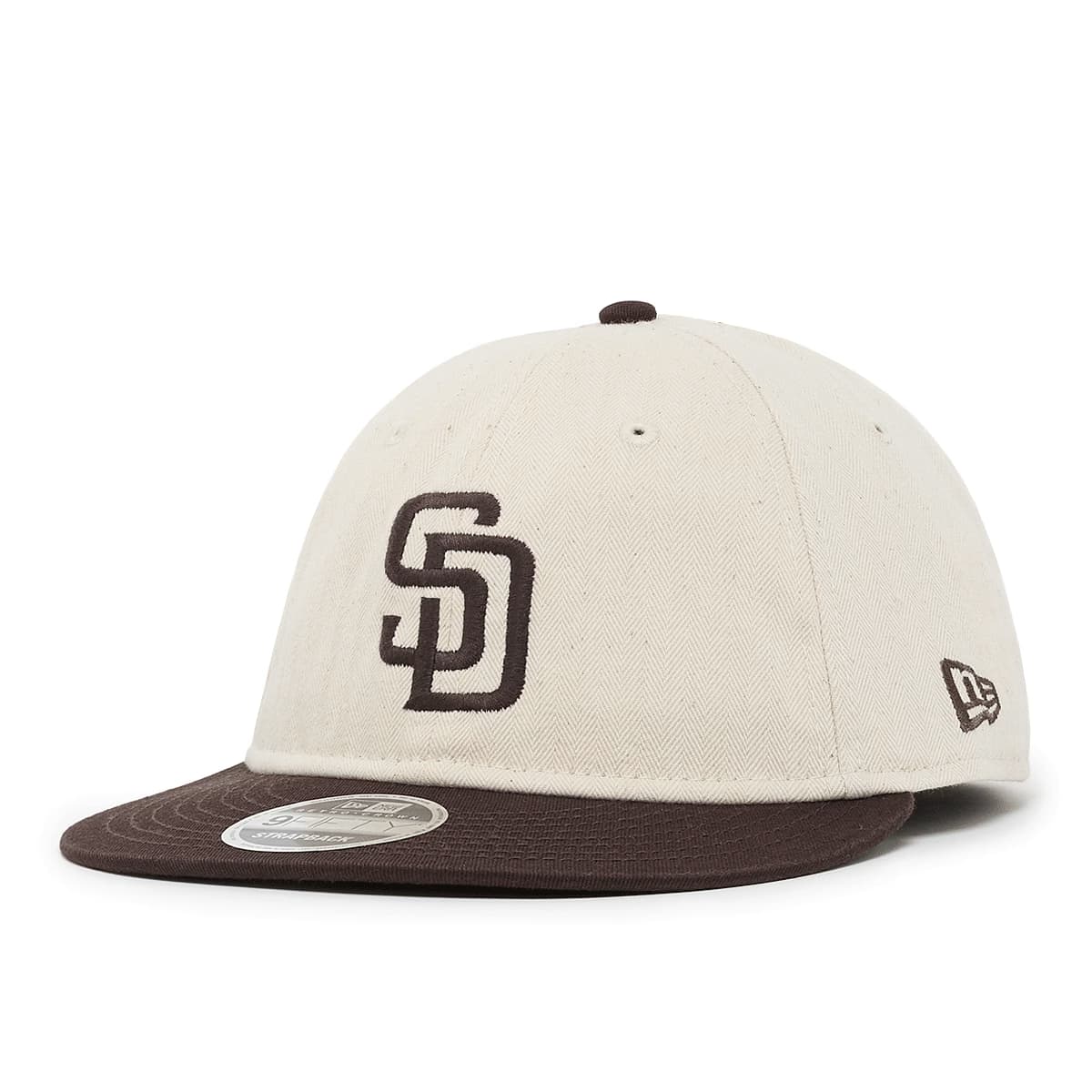 Americana Herringbone 9Fifty Retro Crown San Diego Padres by New Era