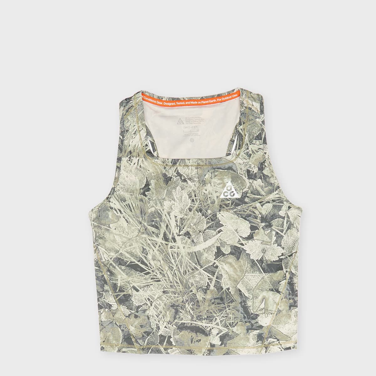 Wmns ACG Dri-FIT Cropped All-Over Print Tank Top by Nike