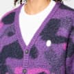 Color Camo Mohair Knit Cardigan M 6