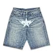 Twin Sta Relaxed Fit Denim Shorts by A Bathing Ape