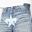 Twin Sta Relaxed Fit Denim Shorts by A Bathing Ape