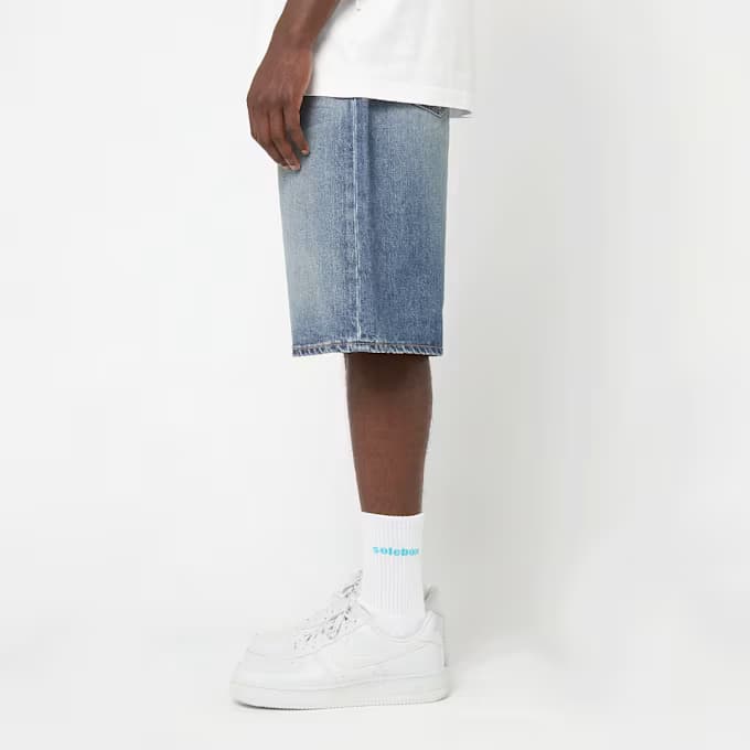 Twin Sta Relaxed Fit Denim Shorts by A Bathing Ape