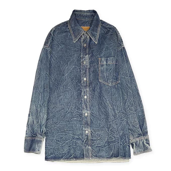 Long-Sleeved denim Shirt 7