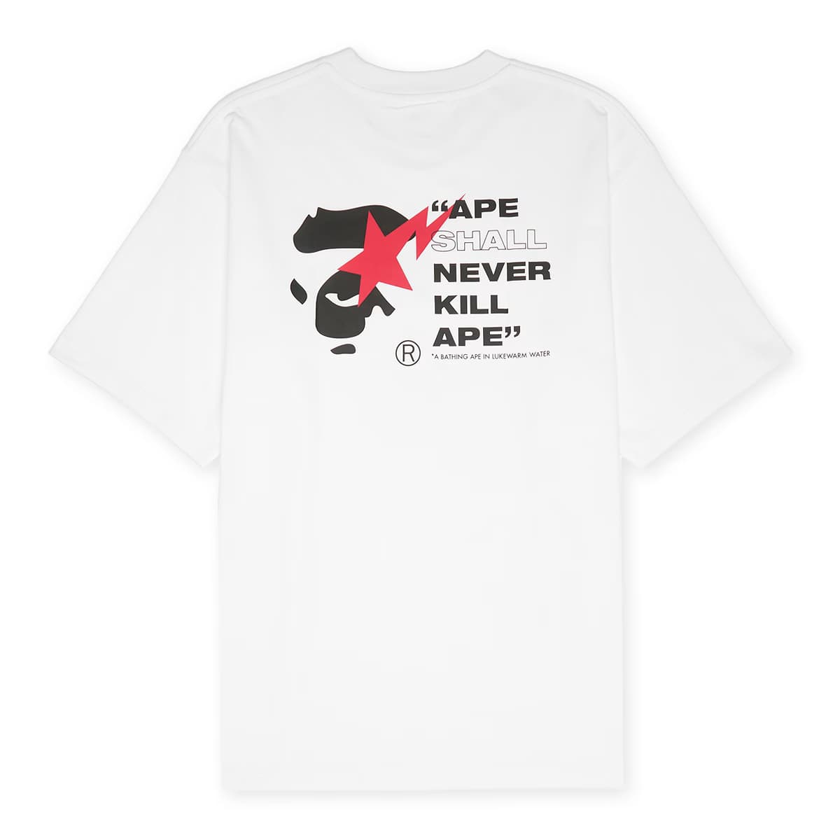 Bape Sta Ape Face Relaxed Fit Tee M by A Bathing Ape