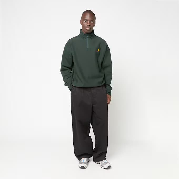 Half Zip American Script Sweater 6