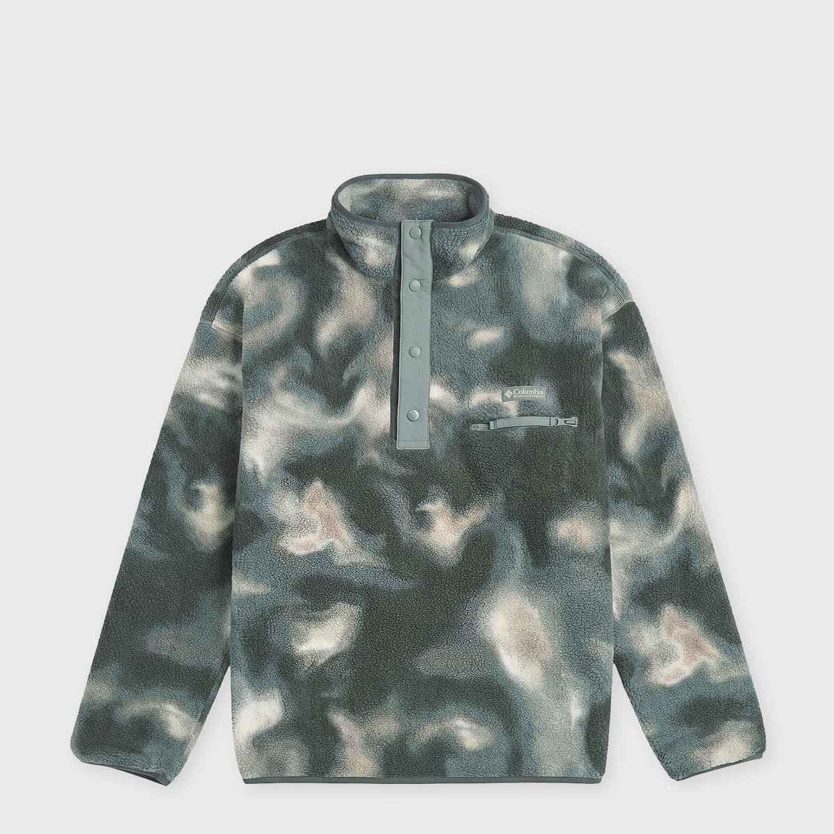 Helvetia™ II Printed Half Snap Fleece sedona sage dyeflow by Columbia
