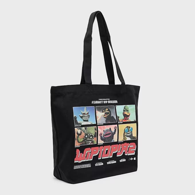 Canvas Graphic Tote Bag 24L 8