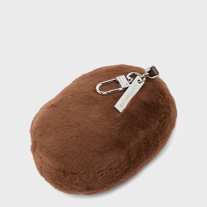 Aped Head Faux Fur Keychain 8