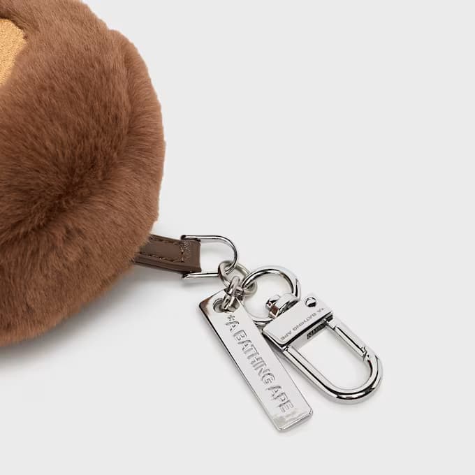 Aped Head Faux Fur Keychain 9