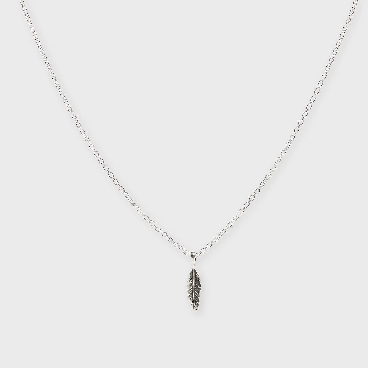 Feather Necklace by TwoJeys