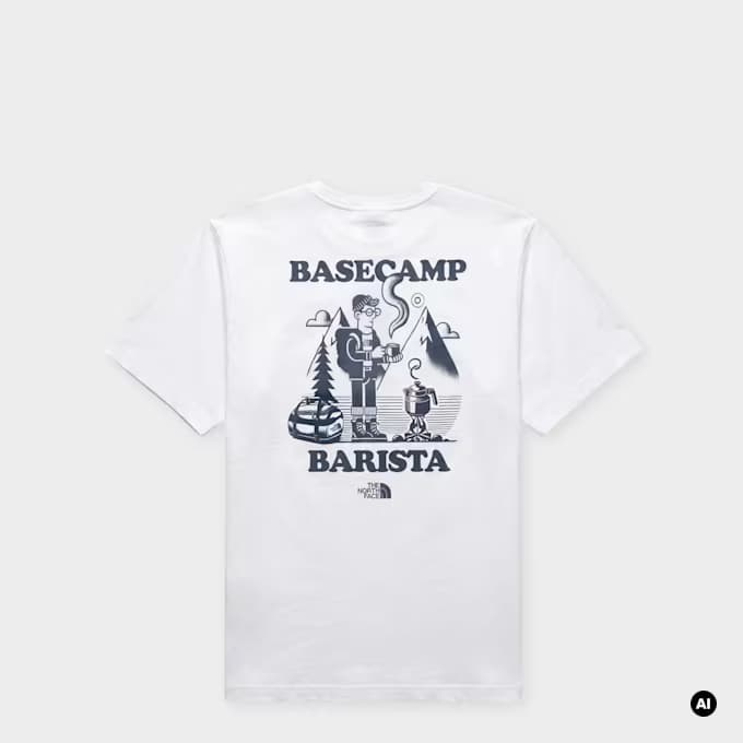Basecamp Barista Relaxed Short-Sleeve Graphic T-Shirt 6
