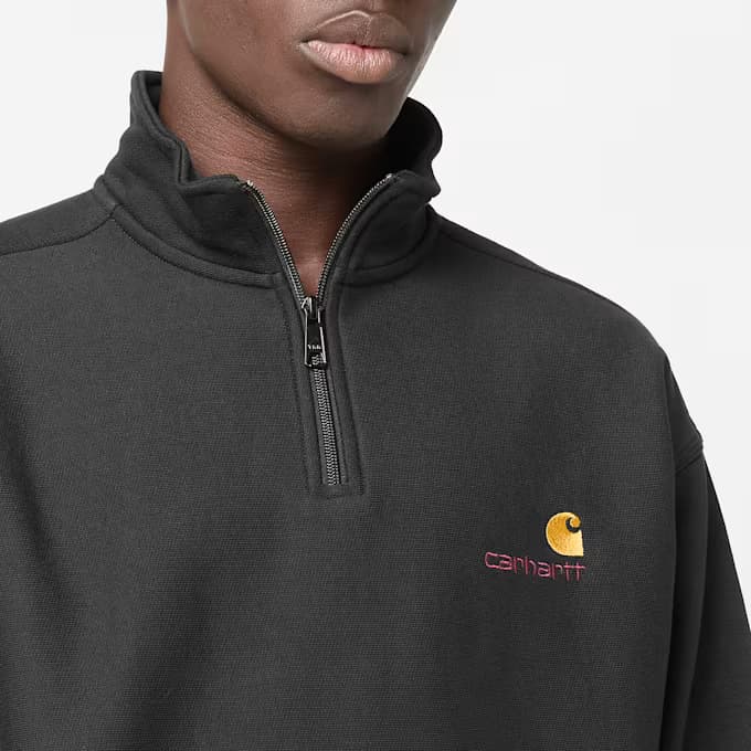 Half Zip American Script Sweater by Carhartt WIP