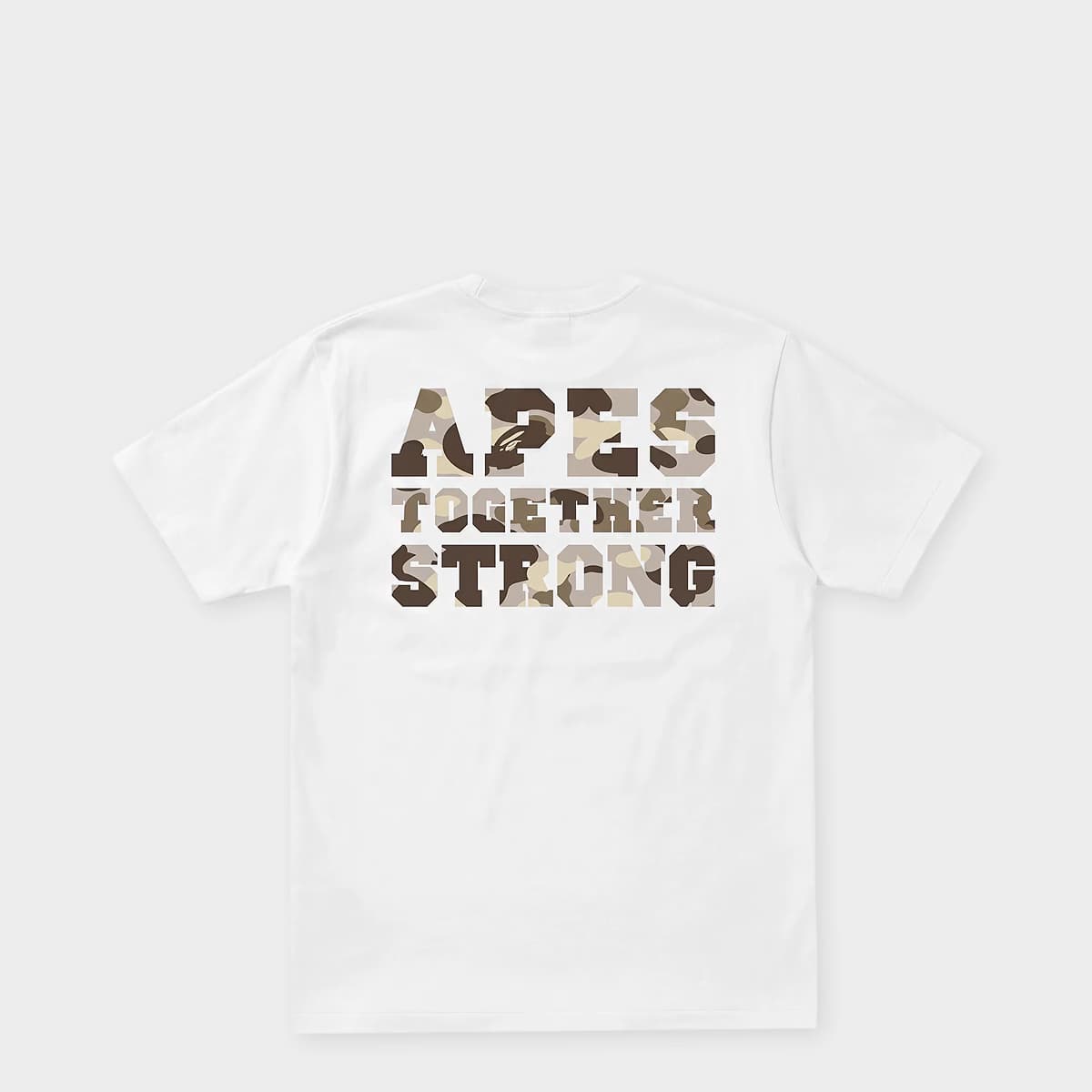 Color Camo College ATS Tee by A Bathing Ape