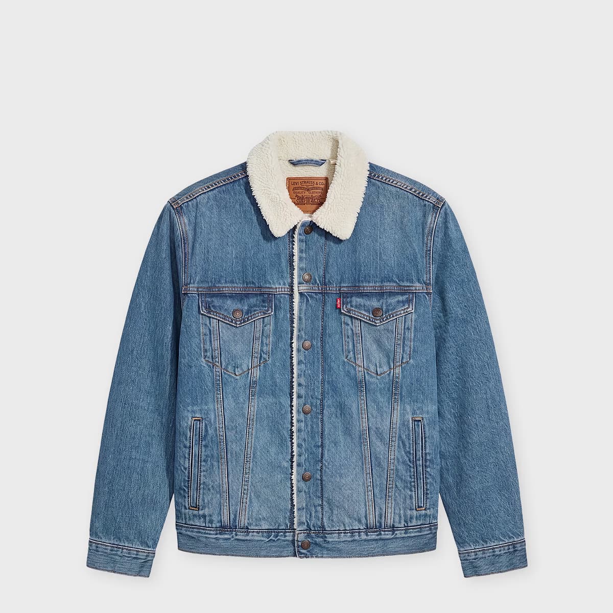 Red Tab Type 3 Trucker med indigo by Levi's