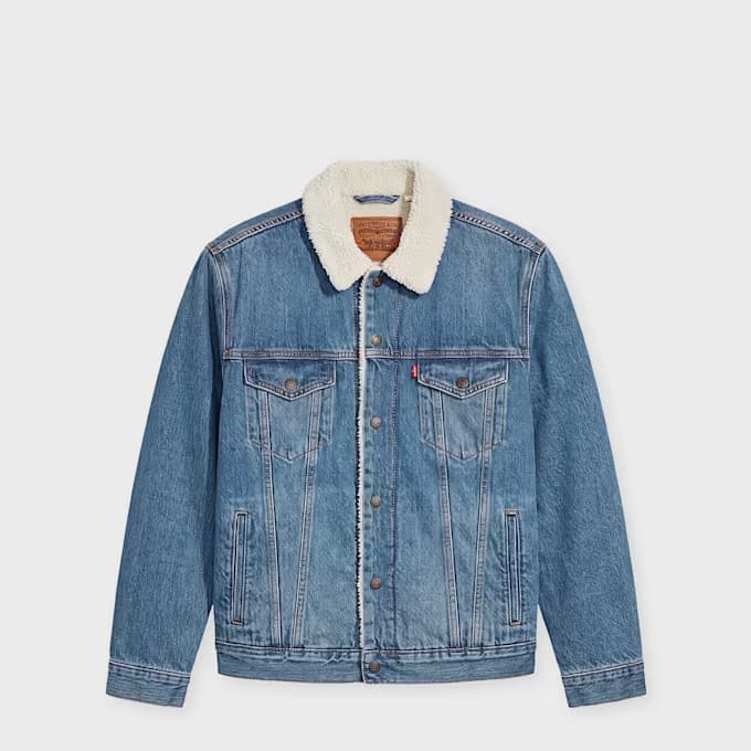 Red Tab Type 3 Trucker med indigo by Levi's