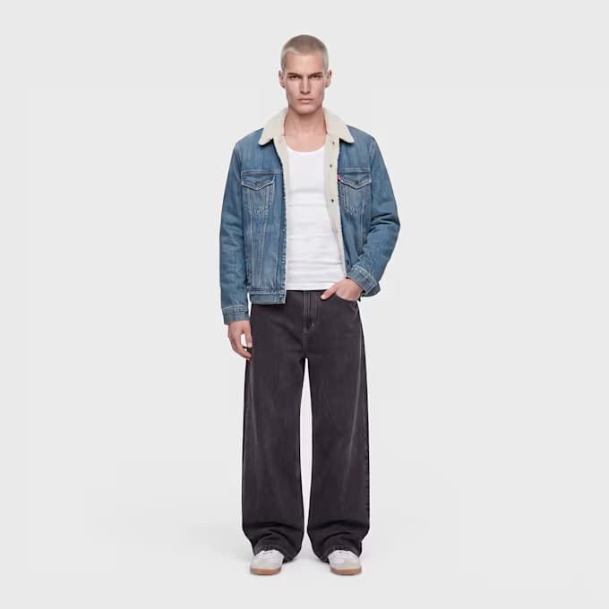Red Tab Type 3 Trucker med indigo by Levi's