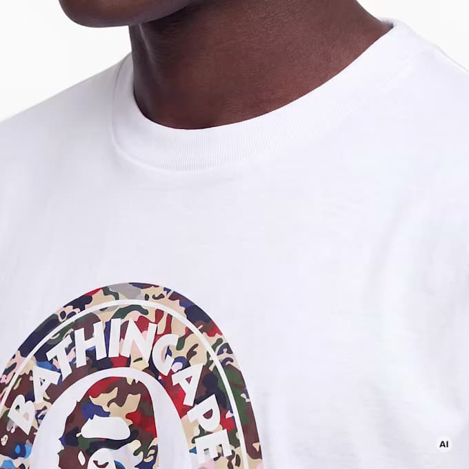 Hybrid Camo Busy Works Relaxed Fit Tee 7