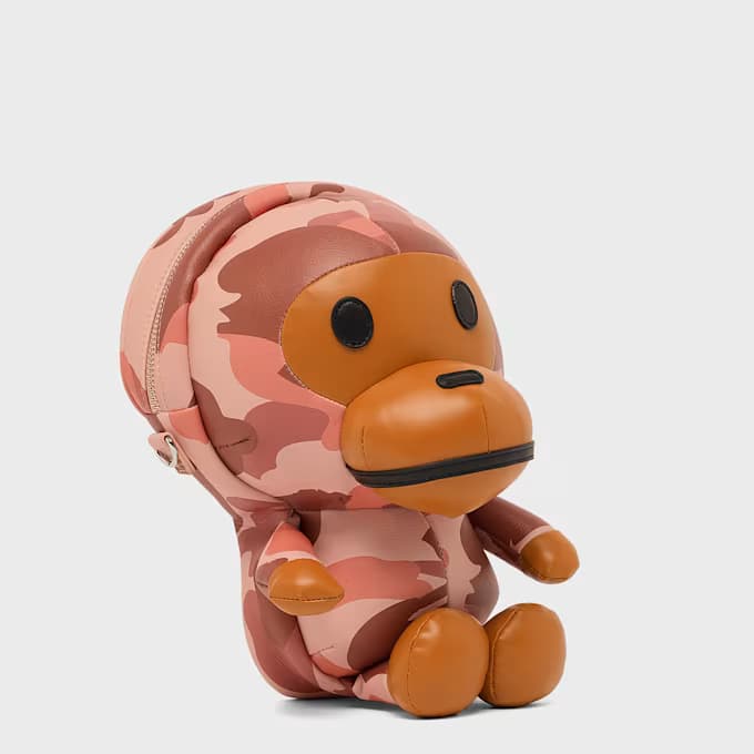 1st Camo Baby Milo PU Shoulder Bag 10L by A Bathing Ape