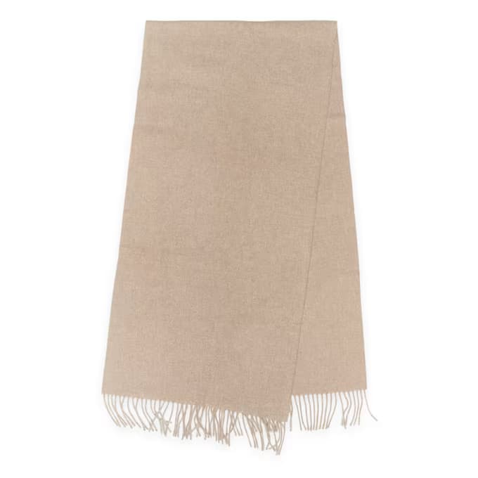 Fringe Wool Scarf 6