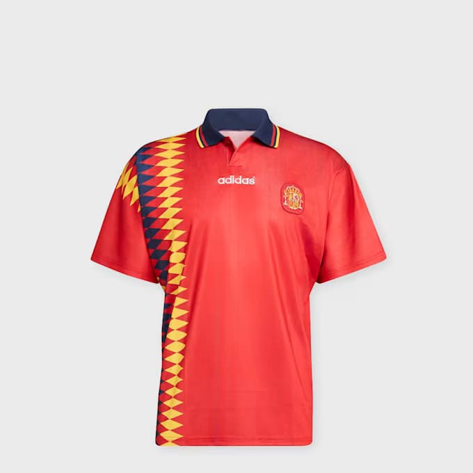 Spain Home Jersey 1994 by Adidas