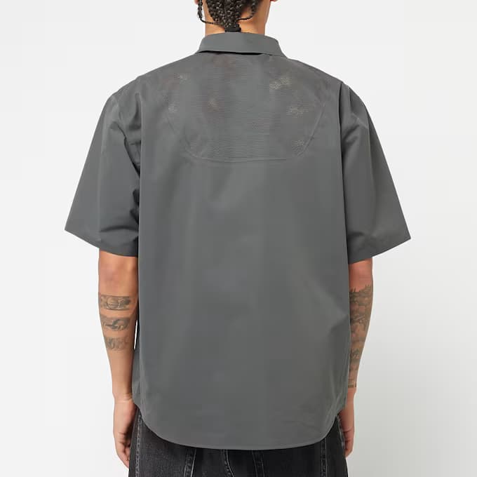 Short Sleeve Laser Cut Shirt 12