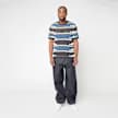 Kente Stripe Knit T-Shirt by Daily Paper