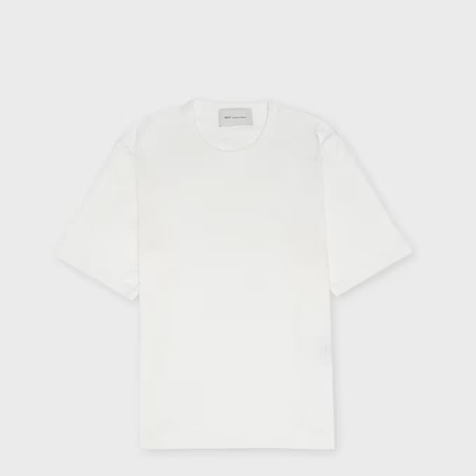 Classic Fit Shortsleeve T-Shirt Ami De Coeur Patch by AMI Paris