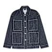 Raw Denim Reversible 4 Pockets Jacket 2