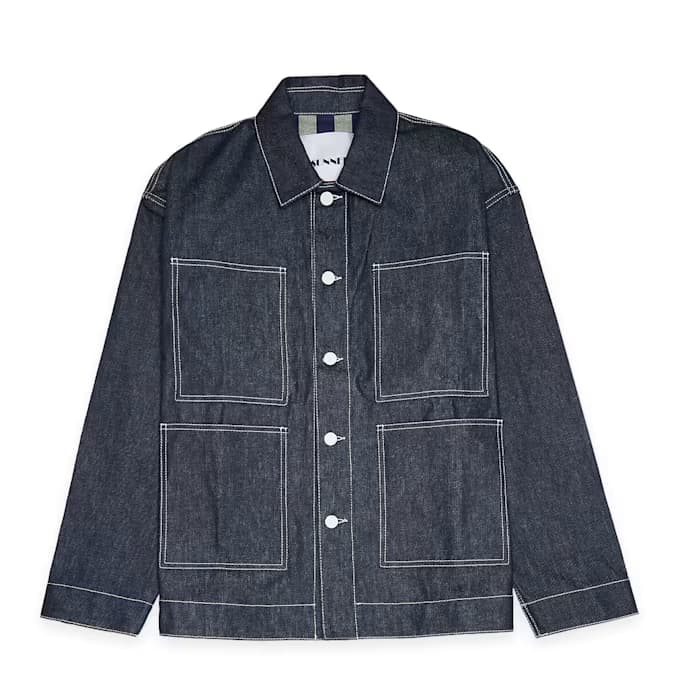 Raw Denim Reversible 4 Pockets Jacket 9