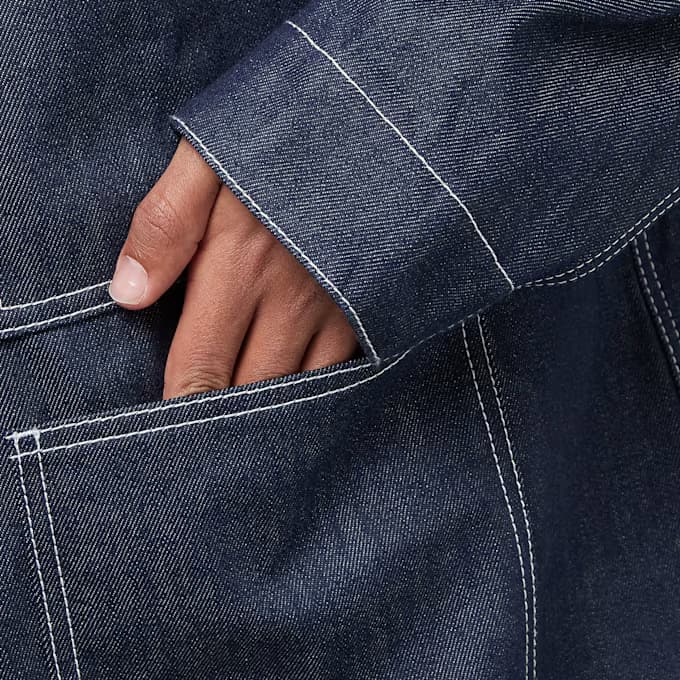 Raw Denim Reversible 4 Pockets Jacket 14