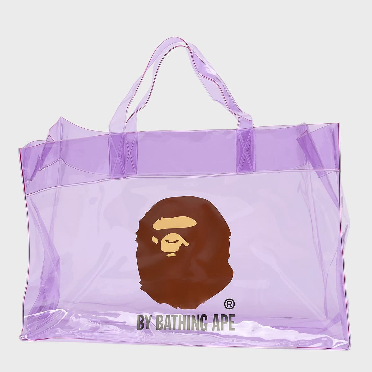 Ape Head Clear Bag 62L by A Bathing Ape