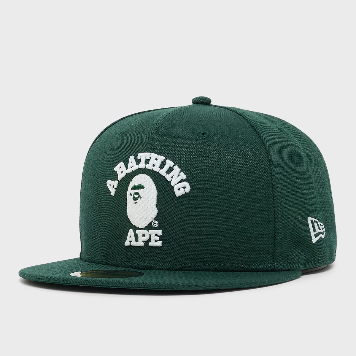 Glow In The Dark College New Era 59Fifty Cap by A Bathing Ape