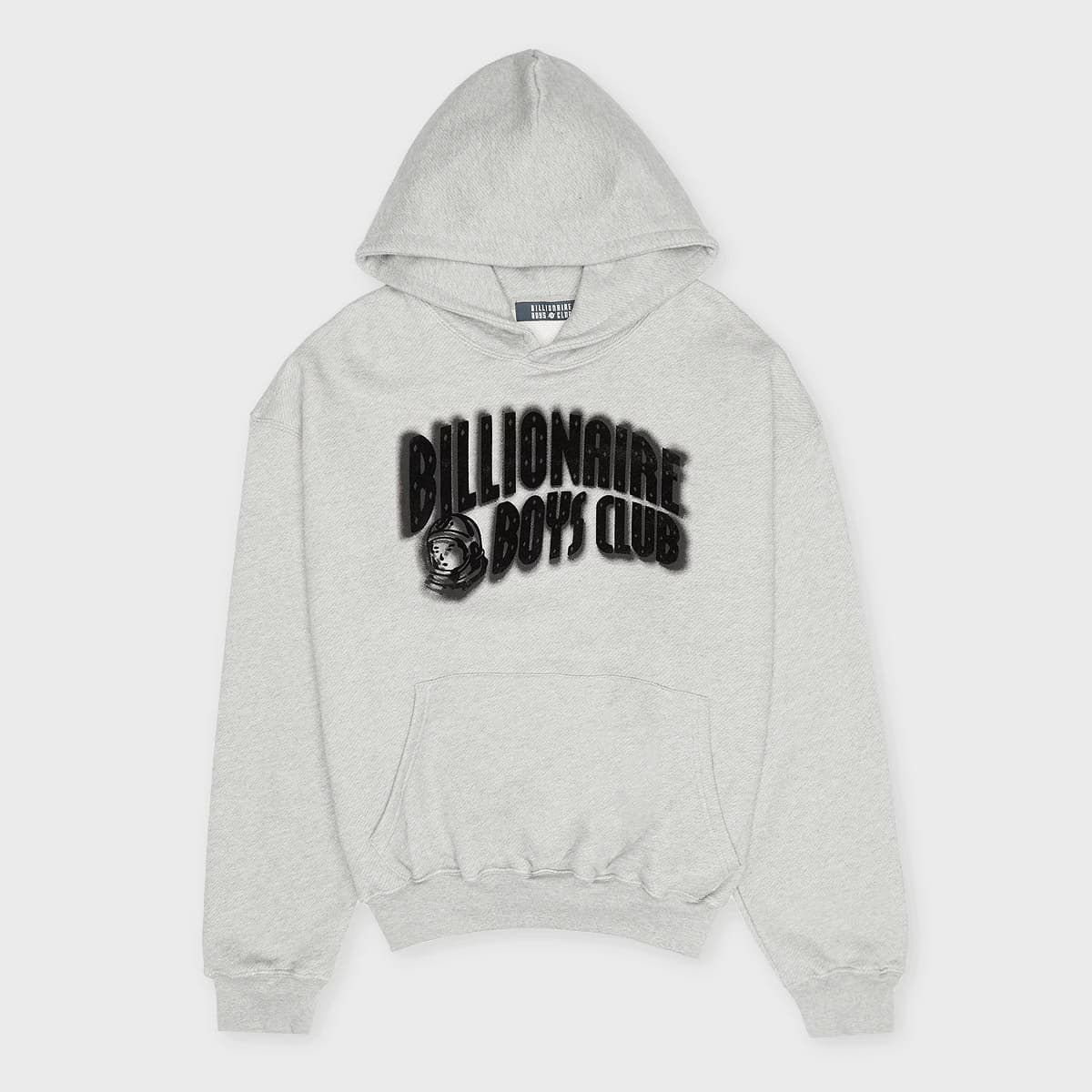 Distorted Arch Logo Oversized Popover Hood by Billionaire Boys Club