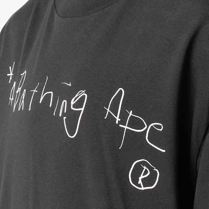 Hand Draw A Bathing Ape Relaxed Fit Tee 10