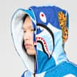 Mega ABC Camo Double Shark Relaxed Fit Full Zip Hoodie 4