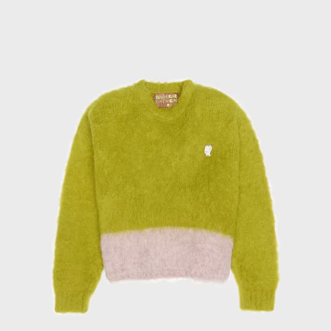 Super Hairy Boxy Knit Sweater 5