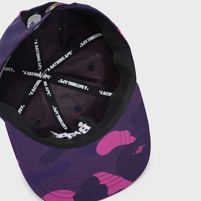 Color Camo Bape Sta Panel Cap 8