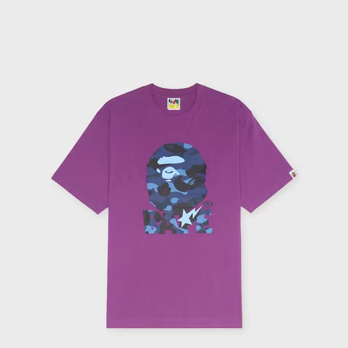 Color Camo Ape Head Relaxed Fit Tee 5