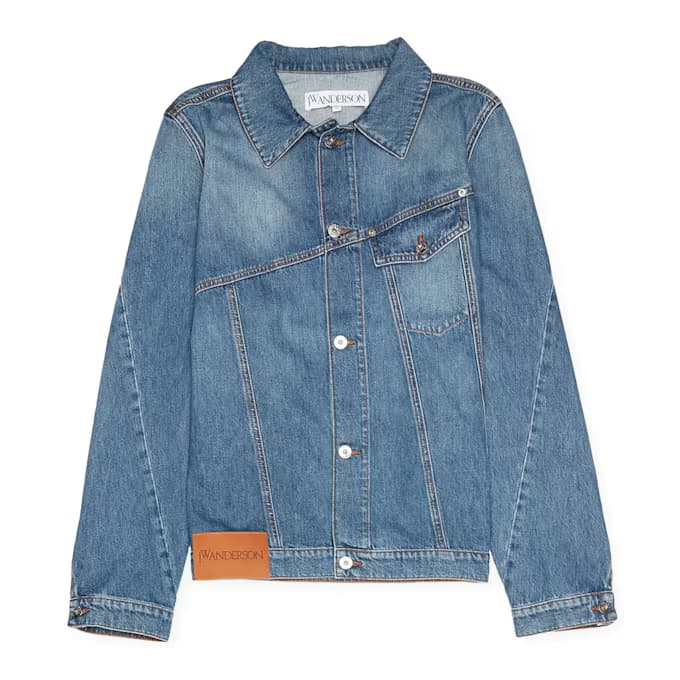 Twisted Denim Jacket by J. W. Anderson