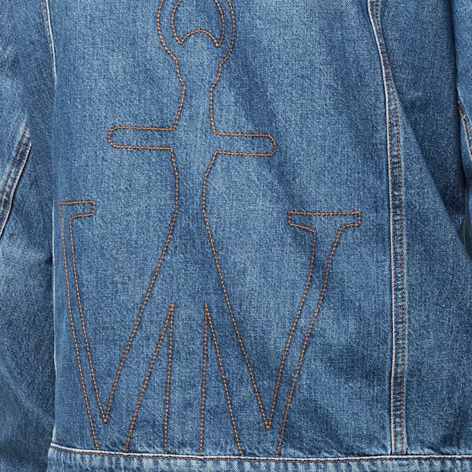 Twisted Denim Jacket by J. W. Anderson