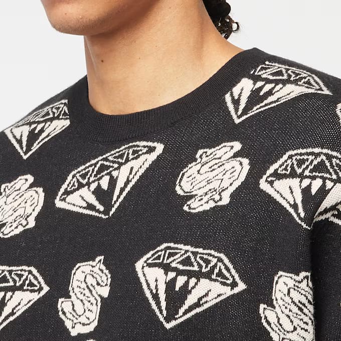 Diamonds & Dollars Knit Jumper 11