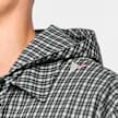 Aair Floweave Printed Check Long Sleeve Hooded Shirt 4