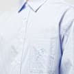 Striped Armhole Open Shirt 6